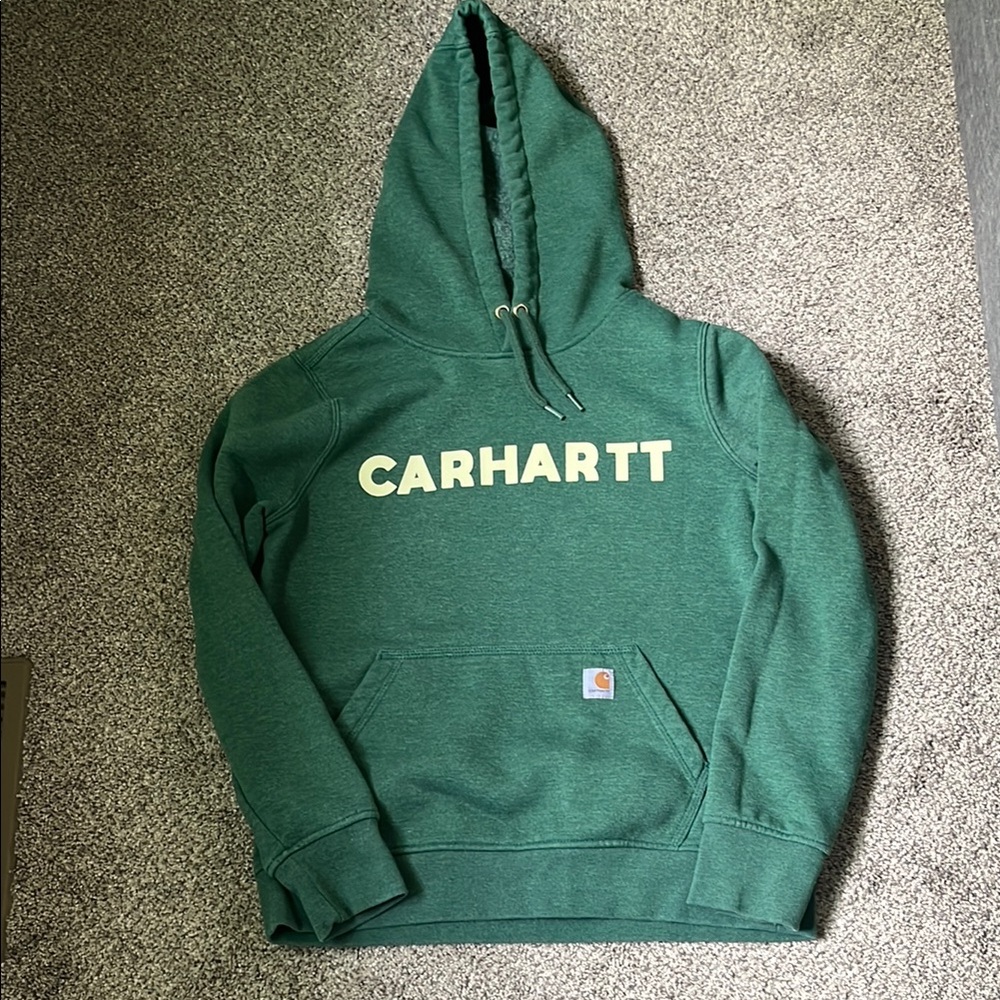 Carhartt Women’s Green Hoodie Sweater